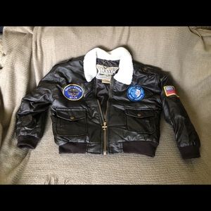 Child’s Bomber Jacket Size 7T Air Force Army